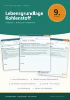 Vorschau - Arbeitsblätter - NT 9 Mittelschule - Lebensgrundlage Kohlenstoff - Seite 1