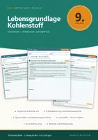 Vorschau - Arbeitsblätter - NT 9 Mittelschule - Lebensgrundlage Kohlenstoff - Deckblatt