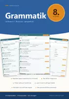 Vorschau - Arbeitsblätter - Grammatik Englisch 8 Realschule - Deckblatt