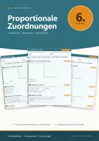 Vorschau - Arbeitsblätter - Dreisatz Mathematik 6 Realschule - Deckblatt