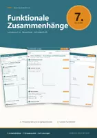 Vorschau - Arbeitsblätter - Lineare Funktionen Mathematik 7 Realschule - Deckblatt