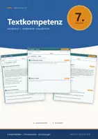 Vorschau - Arbeitsblätter - Leseverstehen Englisch 7 Mittelschule - Deckblatt