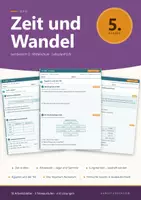 Vorschau - Arbeitsblätter - Steinzeit & Ägypten GPG 5 Mittelschule - Deckblatt