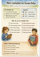 Vorschau - Arbeitsblätter - Europa-Rallye Klasse 5 -6 Orientierung und Kartenarbeit - Seite 1