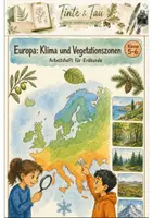 Vorschau - Stundenentwürfe - Europa Klasse 5 -6 Klima und Vegetationszonen - Deckblatt
