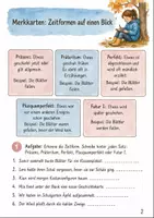Vorschau - Stundenentwürfe - Herbst-Grammatik Klasse 5 -6 Zeitformen im Kontext - Seite 1