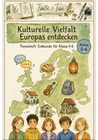 Vorschau - Arbeitsblätter - Kulturelle Vielfalt Europas Klasse 5 -6 Lebensräume und Sprachen - Deckblatt