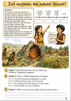 Vorschau - Arbeitsblätter - Altsteinzeit und Jungsteinzeit Klasse 5 -6 Alltag im Wandel - Seite 1