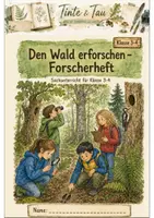 Vorschau - Stationenlernen - Den Wald erforschen Klasse 3 -4 Beobachten und Forschen - Deckblatt