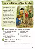 Vorschau - Stationenlernen - Den Wald erforschen Klasse 3 -4 Beobachten und Forschen - Seite 1