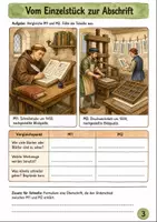 Vorschau - Stundenentwürfe - Erfindung des Buchdrucks Klasse 5 -6 Gutenberg und Medienwandel - Seite 2