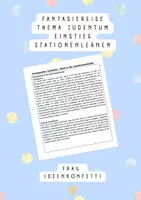 Vorschau - Text - Fantasiereise Einstieg Stationenlernen Judentum - Deckblatt