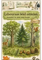 Vorschau - Arbeitsblätter - Lebensraum Wald Klasse 1 -2 Tiere und Pflanzen entdecken - Deckblatt