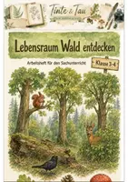 Vorschau - Stundenentwürfe - Pflanzen Klasse 3 -4 Lebensraum Wald erkunden - Deckblatt