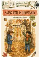 Vorschau - Arbeitsblätter - Satzglieder Klasse 5 -6 Herbstliche Übungen - Deckblatt