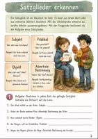 Vorschau - Arbeitsblätter - Satzglieder Klasse 5 -6 Herbstliche Übungen - Seite 1