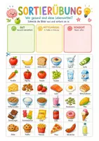 Vorschau - Mal- und Bastelvorlagen - Gesunde Ernährung von Schulkindern - Seite 2