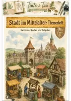 Vorschau - Unterrichtsreihen - Stadt im Mittelalter Klasse 5 -6 - Deckblatt