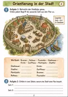 Vorschau - Unterrichtsreihen - Stadt im Mittelalter Klasse 5 -6 - Seite 1
