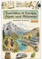 Vorschau - Stundenentwürfe - Tourismus in Europa Klasse 5 -6 Alpen und Mittelmeer - Deckblatt