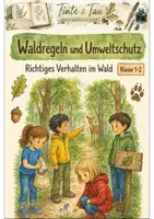 Vorschau - Stundenentwürfe - Waldregeln Klasse 1 -2 Verhalten im Wald - Deckblatt
