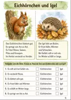 Vorschau - Arbeitsblätter - Wald Klasse 2 – Waldtiere entdecken Lesen und Zuordnen Arbeitsheft - Seite 3