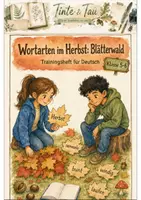 Vorschau - Arbeitsblätter - Wortarten im Herbst Klasse 5 -6 Blätterwald und Übungen - Deckblatt