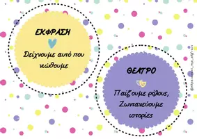 Προεπισκόπηση - Αφίσες - Η ΓΩΝΙΑ ΤΟΥ ΜΙΚΡΟΥ ΘΕΑΤΗ🎭 - Σελίδα 1