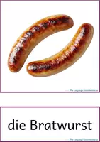 Vorschau - Präsentationen/Tafelbilder - Flashcards German/DaZ | Essen/Food - Seite 1