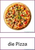 Vorschau - Präsentationen/Tafelbilder - Flashcards German/DaZ | Essen/Food - Seite 3
