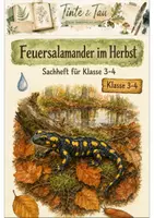 Vorschau - Arbeitsblätter - Feuersalamander Klasse 3 -4 Lesen und Beobachten - Deckblatt