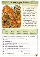 Vorschau - Arbeitsblätter - Fuchs im Herbst Klasse 3 -4 Wissen und Aufgaben - Seite 3