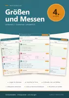 Vorschau - Arbeitsblätter - Größen umrechnen Mathematik 4 Grundschule - Deckblatt