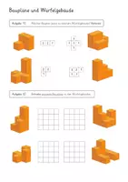 Vorschau - Stundenentwürfe - Unterrichtsreihe: Würfelgebäude – Komplettpaket | Mathematik Grundschule Klasse 2–3 - Seite 3