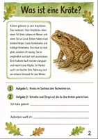 Vorschau - Arbeitsblätter - Herbst Sachunterricht – Kröten Lesen und Verstehen Klasse 3-4 - Seite 1