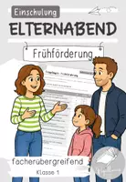 Vorschau - Arbeitsblätter - Elternabend "Einschulung: Frühförderung von Anfang an" - Deckblatt