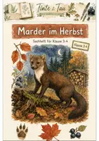 Vorschau - Arbeitsblätter - Marder im Herbst Klasse 3 -4 Lesen und Anwenden - Deckblatt