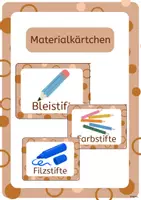 Vorschau - Bildkarten - Materialkarten für den Unterricht - Deckblatt
