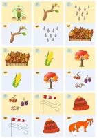 Vorschau - Stundenentwürfe - Ich habe wer hat Bilder HERBST 2 - Ich habe wer hat ohne Schrift - Nichtleser Spiel - Seite 3