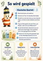 Vorschau - Spiele - Wissensquartett – Bundle mit 3 Quartetten | 96 Wissenskarten | Klasse 2–4 - Seite 3