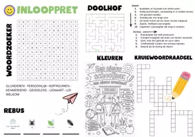 Voorbeeld - Inlooppret september - Voorblad