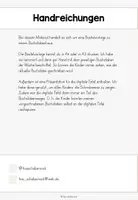 Vorschau - Mal- und Bastelvorlagen - Buchstabenhaus - Bastelvorlage & Vorlage für die digitale Tafel - Seite 1
