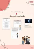 Vorschau - Stundenentwürfe - Modi der Weltanschauung - Einstieg Evolution (ganze Unterrichtsstunde!) - Deckblatt