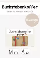 Vorschau - Merkblätter - Buchstabenkoffer - Schilder & Buchstaben - Deckblatt