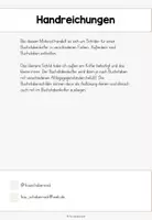 Vorschau - Merkblätter - Buchstabenkoffer - Schilder & Buchstaben - Seite 1