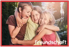 Vorschau - Bildkarten - Bildkarten - Freundschaft / Freunde - Tafelmaterial - Seite 2