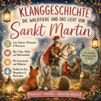 Vorschau - Bildkarten - Sankt Martin Klanggeschichte – Die Waldtiere und das Licht von Sankt Martin | Kita & Kindergarten | Instrumente & Bildkarten - Deckblatt