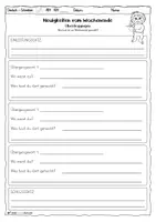 Vorschau - Arbeitsblätter - Neuigkeiten vom Wochenende - differenziert - Seite 3