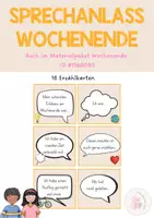 Vorschau - Arbeitsblätter - Wochenende - Deckblatt