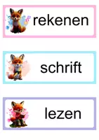 Voorbeeld - Dagritme kaarten - Pagina 1